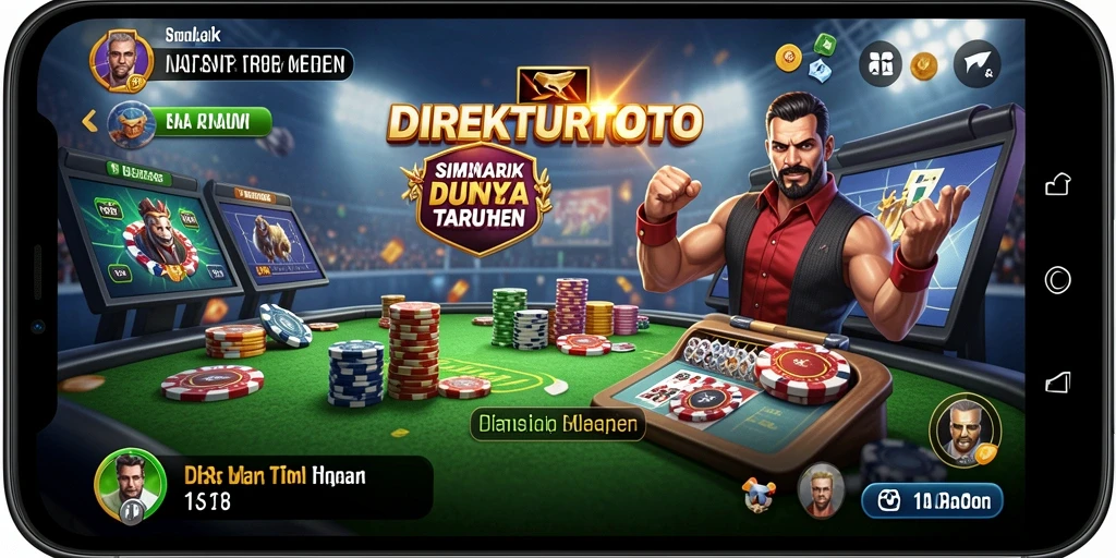 Tampilan gameplay yang seru di DIREKTURTOTO