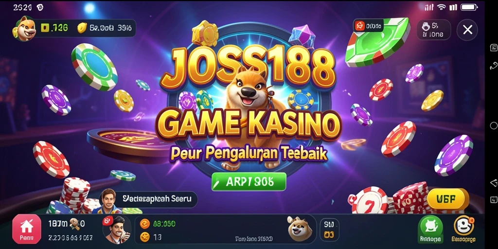 Tangkapan layar utama JOSS188 menampilkan aksi permainan kasino yang mendebarkan.