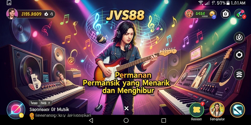 Tampilan gameplay JVS88 yang seru dan interaktif.