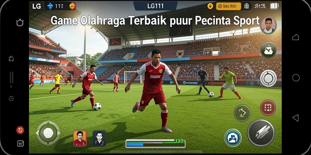 Tangkapan layar menunjukkan gameplay seru dan interaksi dalam LG111.