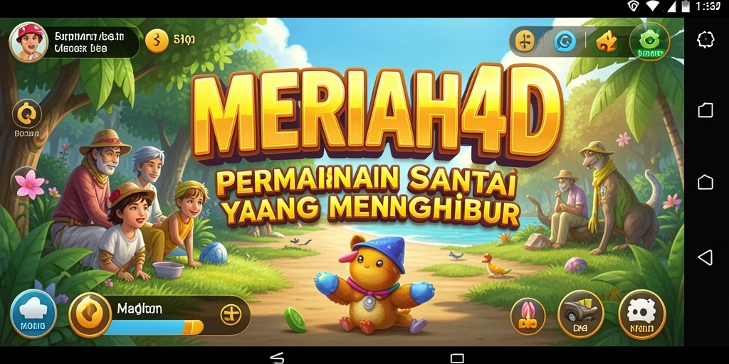 Tangkapan layar gameplay <strong>MERIAH4D</strong> menampilkan momen menyenangkan saat bermain.