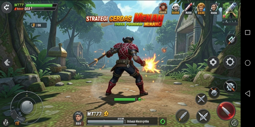 Tampilan gameplay MT777 yang seru dan strategis.