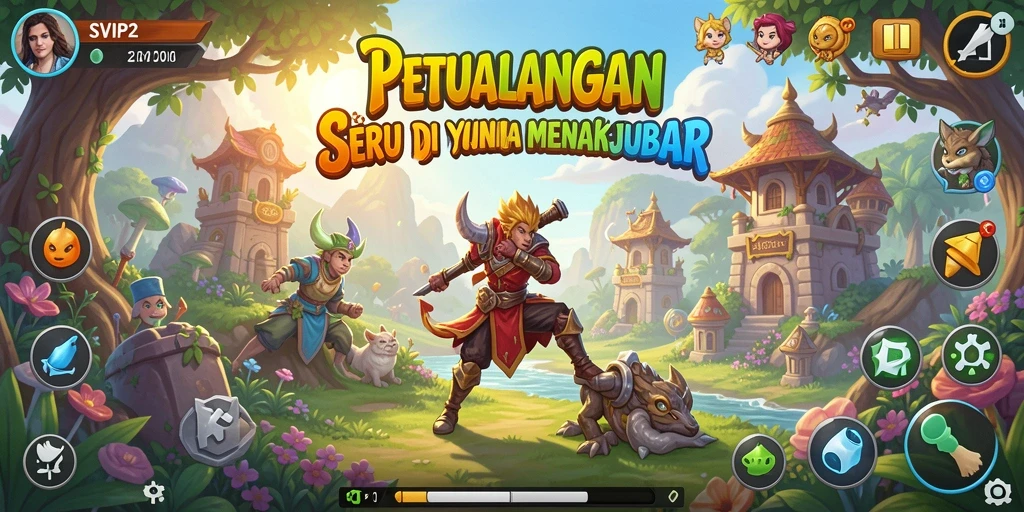 Menampilkan gameplay SVIP2 dengan petualangan yang mendebarkan.