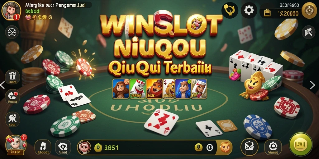 Tampilan gameplay seru WINSLOT dalam permainan QiuQiu.